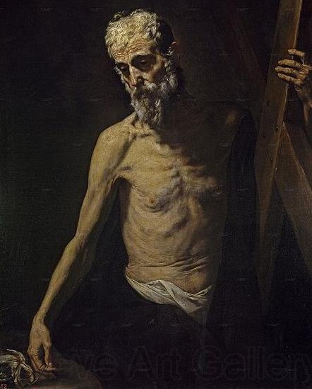 Jose de Ribera Hl. Andreas, Apostel Spain oil painting art